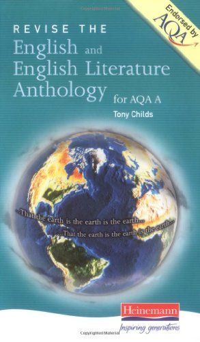 Revise the English and English Literature Anthology for AQA A