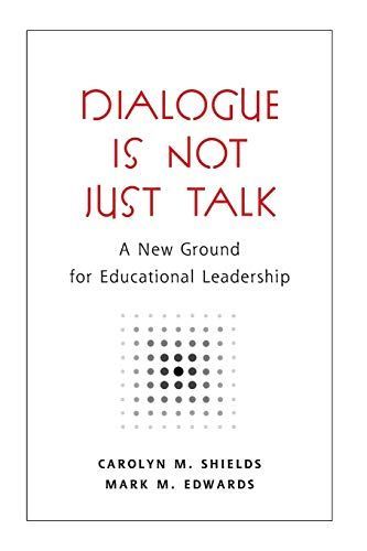 Dialogue is Not Just Talk