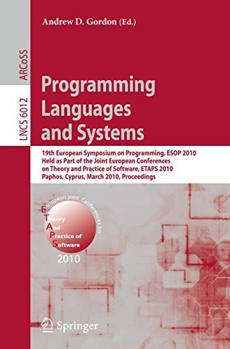 Programming Languages and Systems