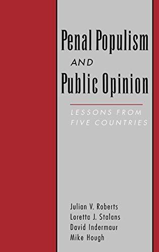 Penal Populism and Public Opinion