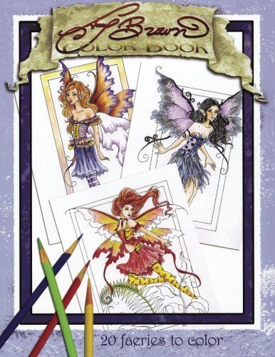 Amy Brown Faeries Coloring Book