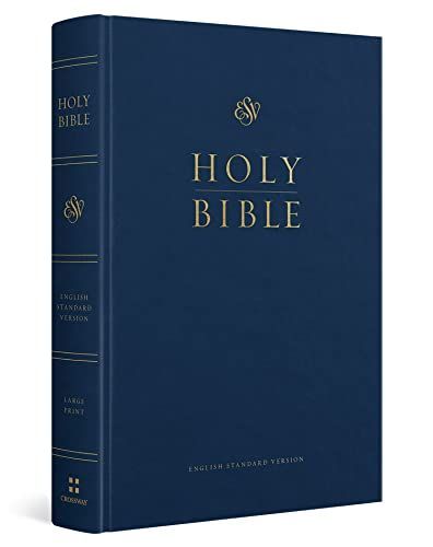 ESV Pew and Worship Bible, Large Print (Blue)