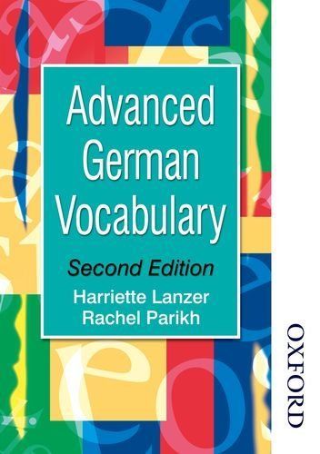 Advanced German vocabulary