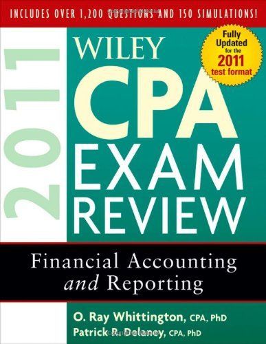 Wiley CPA Exam Review 2011, Financial Accounting and Reporting