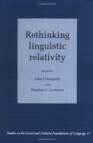 Rethinking Linguistic Relativity