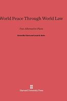 World Peace Through World Law