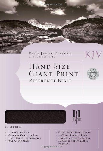 KJV Hand Size Giant Print Reference Bible