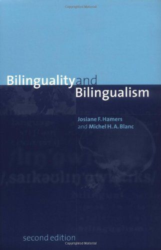 Bilinguality and Bilingualism