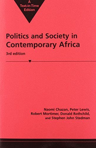 Politics and Society in Contemporary Africa