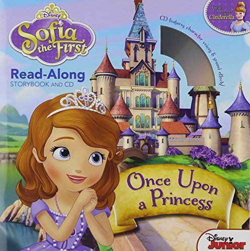 Sofia the First Read-Along Storybook and CD Once Upon a Princess