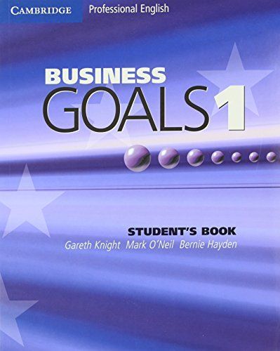 Business Goals 1 Student's Book