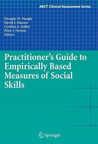 Practitioner's Guide to Empirically Based Measures of Social Skills