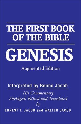 The First Book of the Bible, Genesis