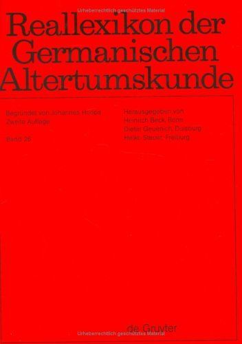 Reallexikon der germanischen Altertumskunde