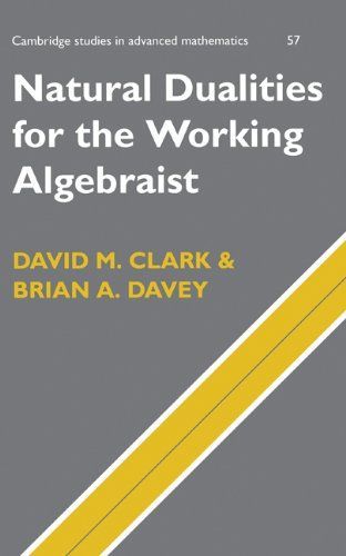 Natural Dualities for the Working Algebraist