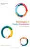 Sociologies of Poetry Translation
