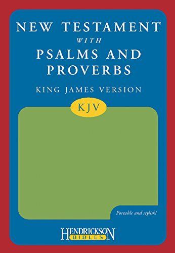 New Testament with Psalms and Proverbs-KJV