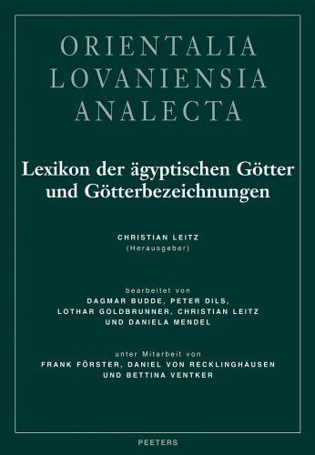 Lexikon der ägyptischen Götter und Götterbezeichnungen