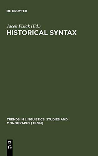 Historical Syntax