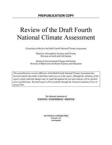 Review of the Draft Fourth National Climate Assessment