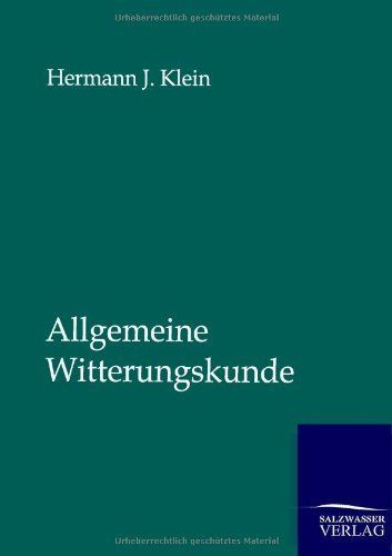 Allgemeine Witterungskunde