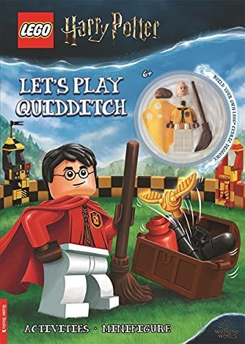 LEGO (R) Harry Potter (TM): Let's Play Quidditch Activity Book (with Cedric Diggory Minifigure)