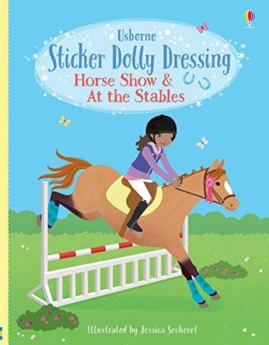 Sticker Dolly Dressing Horse Show and at the Stables