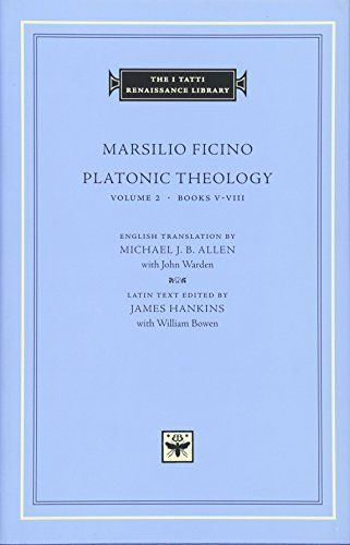 Platonic Theology: Books V-VIII