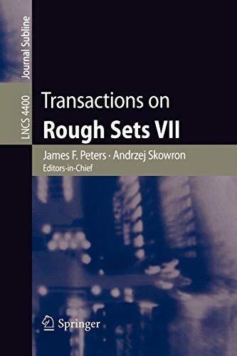 Transactions on Rough Sets VII