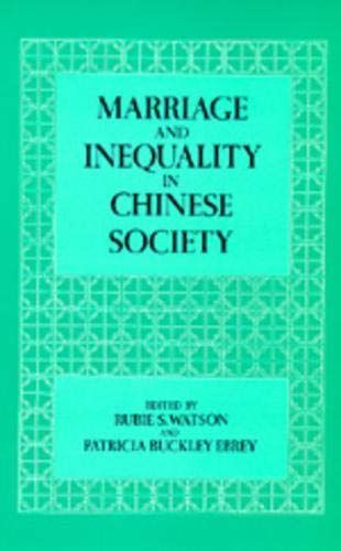Marriage and Inequality in Chinese Society