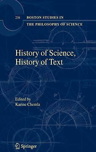 History of Science, History of Text