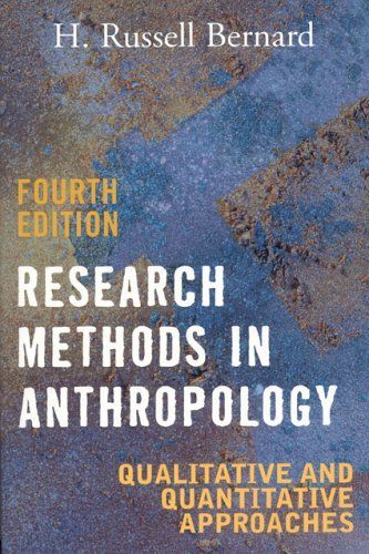 Research Methods in Anthropology