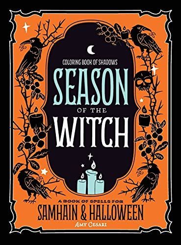 Coloring Book of Shadows: Season of the Witch