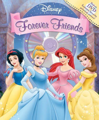 Disney Princess Forever Friends Book and DVD