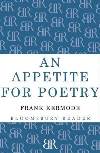 An Appetite for Poetry