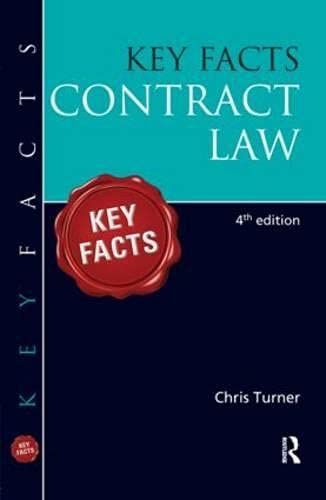 Key Facts Contract Law, 4th Edition BRI