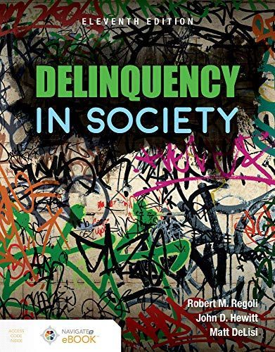 Delinquency in Society