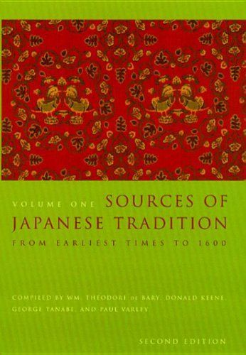 Sources of Japanese Tradition