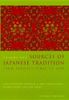 Sources of Japanese Tradition