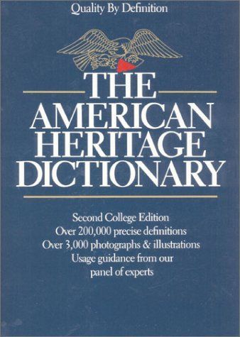 The American Heritage Dictionary