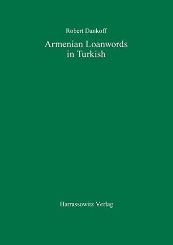 Armenian Loanwords in Turkish