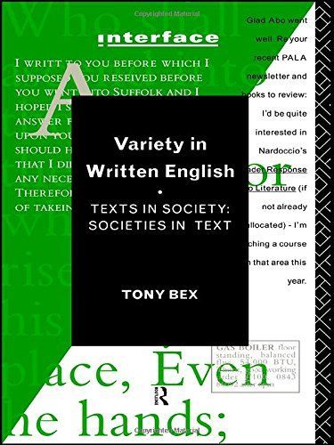 Variety in Written English