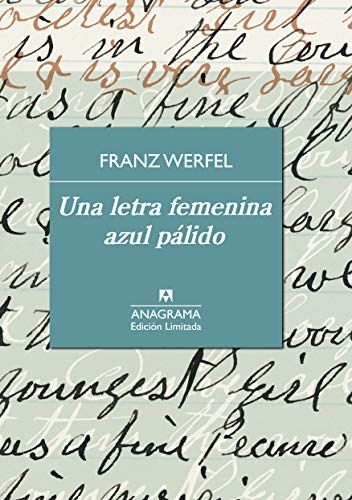 Una Letra Femenina Azul Palido