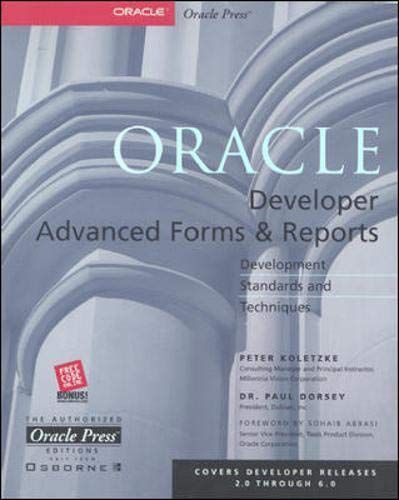 Oracle Developer Advanced Forms & Reports