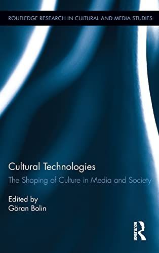 Cultural Technologies