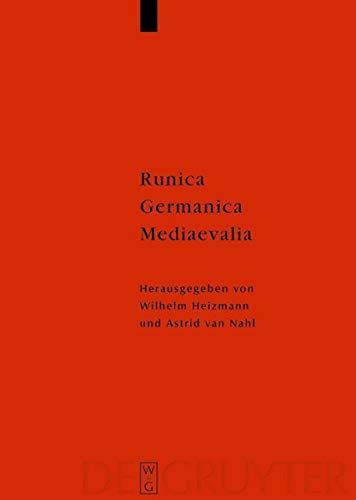 Runica - Germ. - Mediavalia (heiz./n.) Rga-e 37