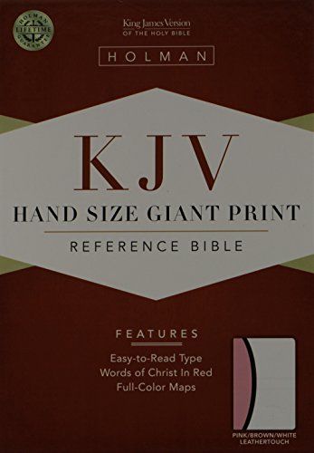 KJV Hand Size Giant Print Reference Bible