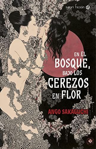 En el bosque, bajo los cerezos en flor