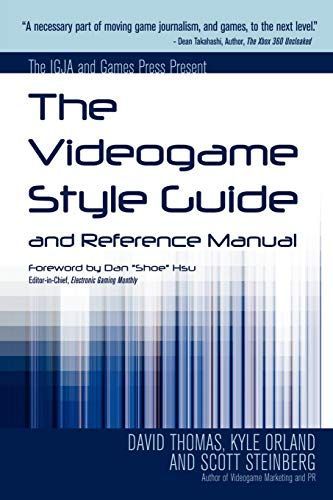 The Videogame Style Guide and Reference Manual