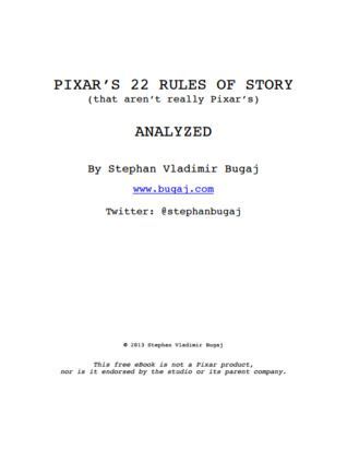 Pixar's 22 Rules of Story, Analyzed